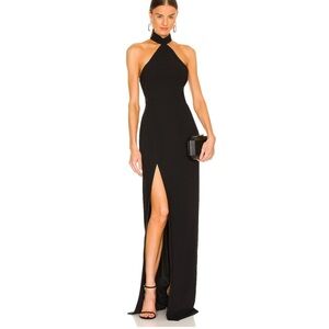 Amanda Uprichard Queen Gown Dress in Black
Worn once & Dry Cleaned!! Size small!